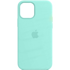 Шкіряний чохол Leather Case (AA Plus) with MagSafe для Apple iPhone 14 (6.1"), Ice