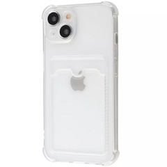 TPU+PC чохол Pocket Case для Apple iPhone 14 (6.1"), Clear
