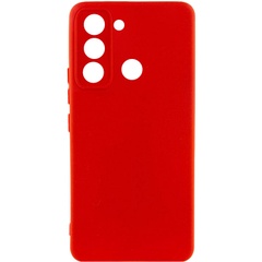 Чохол Silicone Cover Lakshmi Full Camera (A) для TECNO Spark 8C, Червоний / Red