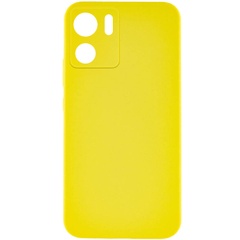 Чохол Silicone Cover Lakshmi Full Camera (AAA) для Motorola Edge 40, Жовтий / Yellow