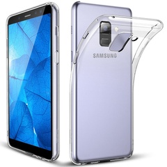 TPU чехол Epic Transparent 1,5mm для Samsung A530 Galaxy A8 (2018) Бесцветный (прозрачный)