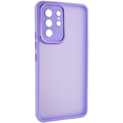 TPU+PC чохол Accent для Samsung Galaxy S23 Ultra, White / Purple