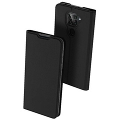 Чехол-книжка Dux Ducis с карманом для визиток для Xiaomi Redmi Note 9 / Redmi 10X Черный