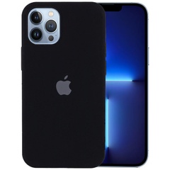 Чохол Silicone Case Full Protective (AA) для Apple iPhone 13 Pro (6.1 "), Чорний / Black