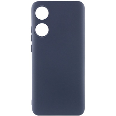 Чехол Silicone Cover Lakshmi Full Camera (A) для Oppo A58 4G Синий / Midnight Blue