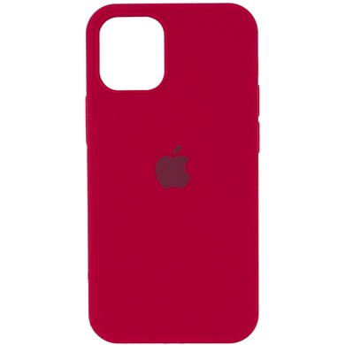 Чохол Silicone Case Full Protective (AA) для Apple iPhone 14 Plus (6.7"), Красный / Rose Red