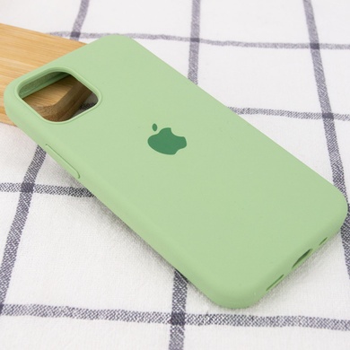 Чохол Silicone Case Full Protective (AA) для Apple iPhone 15 Pro Max (6.7"), М'ятний / Mint