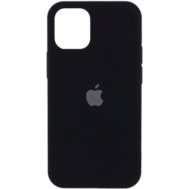 Чехол Silicone Case Full Protective (AA) для Apple iPhone 13 Pro (6.1") Черный / Black