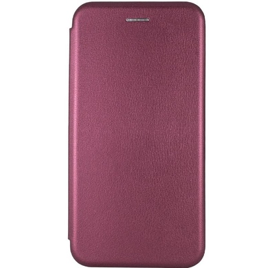 Кожаный чехол (книжка) Classy для Samsung Galaxy A24 4G Бордовый