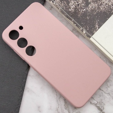 Чехол Silicone Cover Lakshmi Full Camera (AAA) для Samsung Galaxy S23+ Розовый / Pink Sand