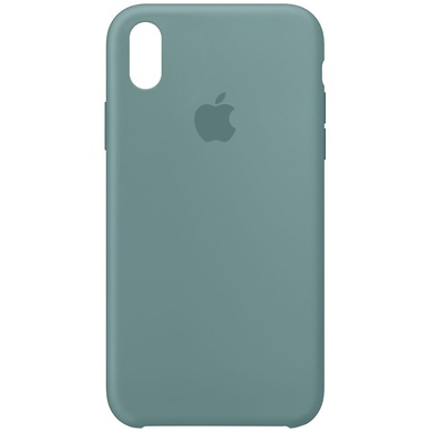 Чохол Silicone Case (AA) для Apple iPhone X (5.8 ") / XS (5.8"), Зелений / Cactus