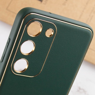 Кожаный чехол Xshield для Samsung Galaxy S23 Зеленый / Army Green