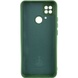 Чехол Silicone Cover Lakshmi Full Camera (A) для Xiaomi Redmi 10C Зеленый / Dark green