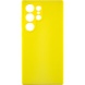 Чохол Silicone Cover Lakshmi Full Camera (AAA) для Samsung Galaxy S24 Ultra, Жовтий / Yellow