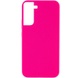 Чохол Silicone Cover Lakshmi (AAA) для Samsung Galaxy S21 FE, Рожевий / Barbie pink