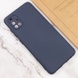 Чехол Silicone Cover Lakshmi Full Camera (A) для Samsung Galaxy A51 Синий / Midnight Blue