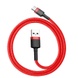 Дата кабель Baseus Cafule Type-C Cable 3A (1m) (CATKLF-B) Красный