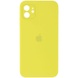 Чохол Silicone Case Square Full Camera Protective (AA) для Apple iPhone 11 (6.1 "), Жовтий / Bright Yellow