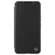 Кожаный чехол (книжка) Nillkin Qin Pro Plain Camshield для Samsung Galaxy S22 Черный