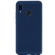 Ультратонкий дышащий чехол Grid case для Samsung Galaxy M20 Темно-синий
