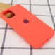 Чехол Silicone Case Full Protective (AA) для Apple iPhone 14 Plus (6.7") Арбузный / Watermelon red