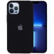 Чохол Silicone Case Full Protective (AA) для Apple iPhone 13 Pro (6.1 "), Чорний / Black