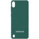 Чехол Silicone Cover Full Protective (AA) для Samsung Galaxy A10 (A105F) Зеленый / Pine green