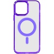 Чехол TPU Iris with MagSafe для Apple iPhone 13 Pro Max (6.7") Фиолетовый