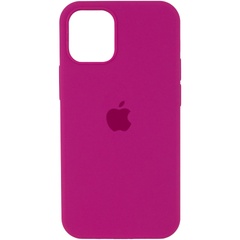 Чохол Silicone Case Full Protective (AA) для Apple iPhone 12 Pro / 12 (6.1"), Малиновий / Dragon Fruit