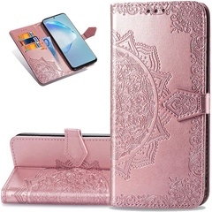 Кожаный чехол (книжка) Art Case с визитницей для Samsung Galaxy M33 5G Розовый