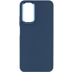 TPU чехол Bonbon Metal Style для Samsung Galaxy A52 4G / A52 5G / A52s Синий / Cosmos blue