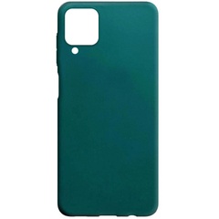 Силиконовый чехол Candy для Samsung Galaxy A12 / M12 Зеленый / Forest green