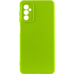 Чехол Silicone Cover Lakshmi Full Camera (A) для Samsung Galaxy A15 4G/5G Салатовый / Neon Green