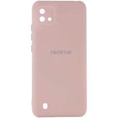 Чехол Silicone Cover My Color Full Camera (A) для Realme C11 (2021) / C20 Розовый / Pink Sand