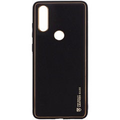 Кожаный чехол Xshield для Xiaomi Redmi Note 7 / Note 7 Pro / Note 7s Черный / Black