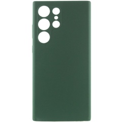 Чохол Silicone Cover Lakshmi Full Camera (AAA) для Samsung Galaxy S24 Ultra, Зелений / Cyprus Green