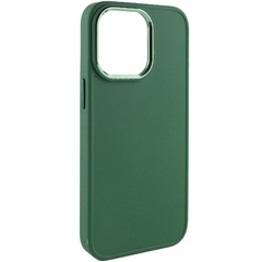 TPU чохол Bonbon Metal Style для Apple iPhone 14 Pro (6.1"), Зелений / Army green