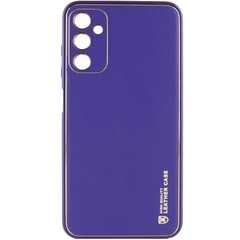 Кожаный чехол Xshield для Samsung Galaxy A14 4G/5G Фиолетовый / Ultra Violet