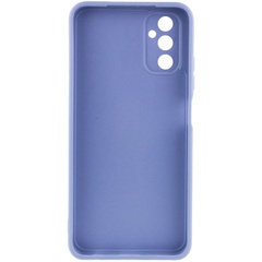Силиконовый чехол Candy Full Camera для Samsung Galaxy A24 4G Голубой / Mist blue