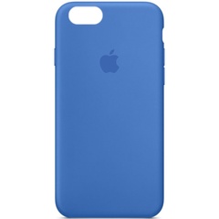 Чехол Silicone Case Full Protective (AA) для Apple iPhone 7 / 8 / SE (2020) (4.7") Синий / Capri Blue