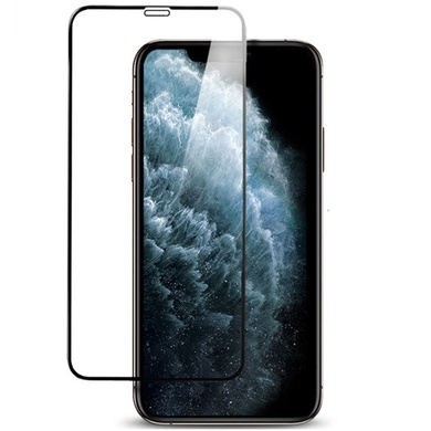 Гнучке ультратонкі скло Mocoson Nano Glass для Apple iPhone X / XS / 11 Pro, Чорний