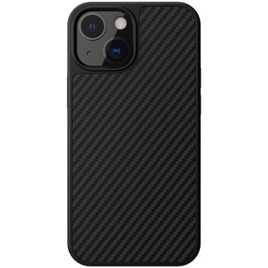 Карбоновая накладка Nillkin Synthetic Fiber series для Apple iPhone 13 mini (5.4") Черный