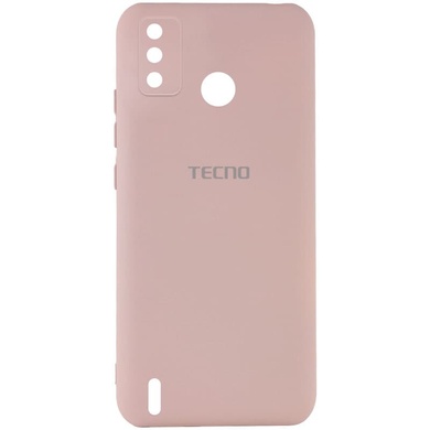 Чохол Silicone Cover My Color Full Camera (A) для TECNO Spark 6 Go, Рожевий / Pink Sand