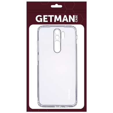 TPU чехол GETMAN Clear 1,0 mm для Xiaomi Redmi 9 Бесцветный (прозрачный)