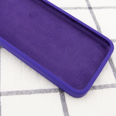 Чехол Silicone Case Square Full Camera Protective (AA) для Apple iPhone 11 Pro Max (6.5") Фиолетовый / Ultra Violet