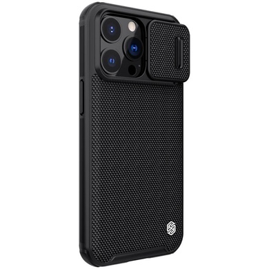 TPU+PC чохол Nillkin Textured Pro для Apple iPhone 13 Pro (6.1"), Чорний