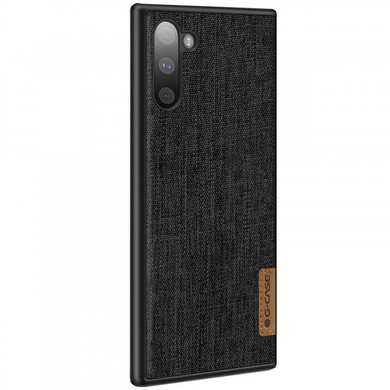 Накладка G-Case Textiles Dark series для Samsung Galaxy Note 10 Черный