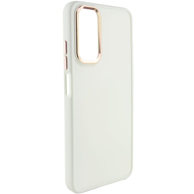 TPU чехол Bonbon Metal Style для Samsung Galaxy A23 4G Белый / White