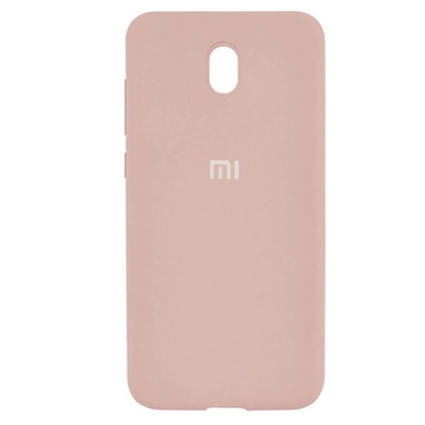 Чохол Silicone Cover Full Protective (AA) для Xiaomi Redmi 8a, Рожевий / Pink Sand