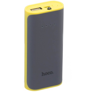Портативное зарядное устройство Power Bank Hoco B21 Entourage 5200 mAh Серый